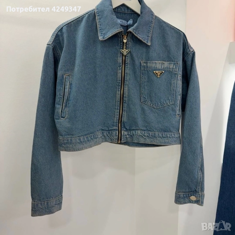 Дънково яке Prada, снимка 1