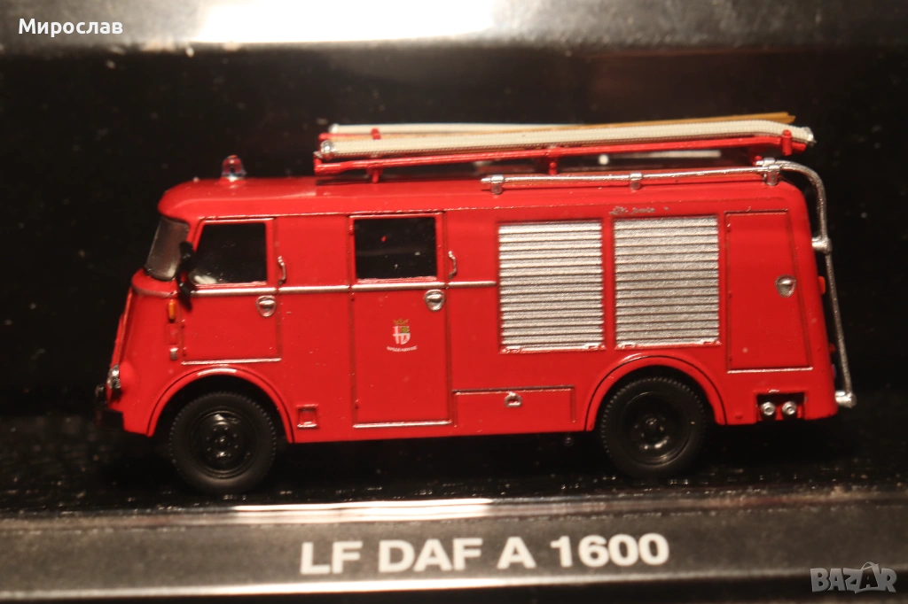 1/72??? LF DAF A 1600 ПОЖАРНА КАМИОН КОЛИЧКА МОДЕЛ, снимка 1