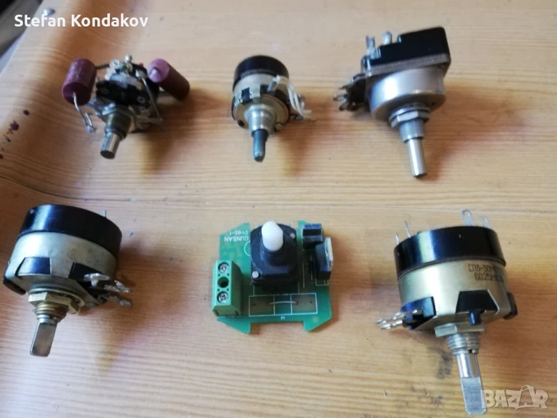 Потенциометри с ключ, снимка 1