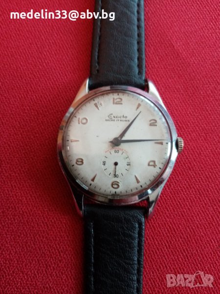 EXACTO by RADO Watch Co, 1950 г. Vintage Swiss Jumbo, Ancre 17 rubis ...