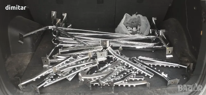 Стенни магазински закачалки за дрехи, снимка 1