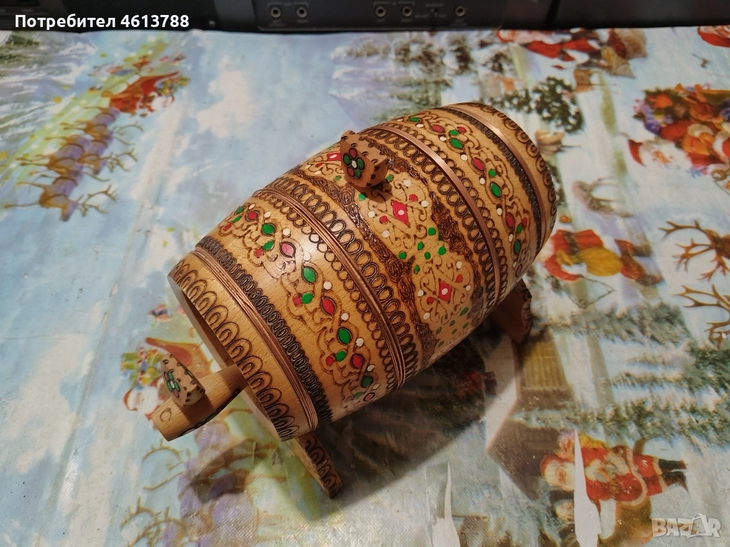 Дървено буренце, снимка 1