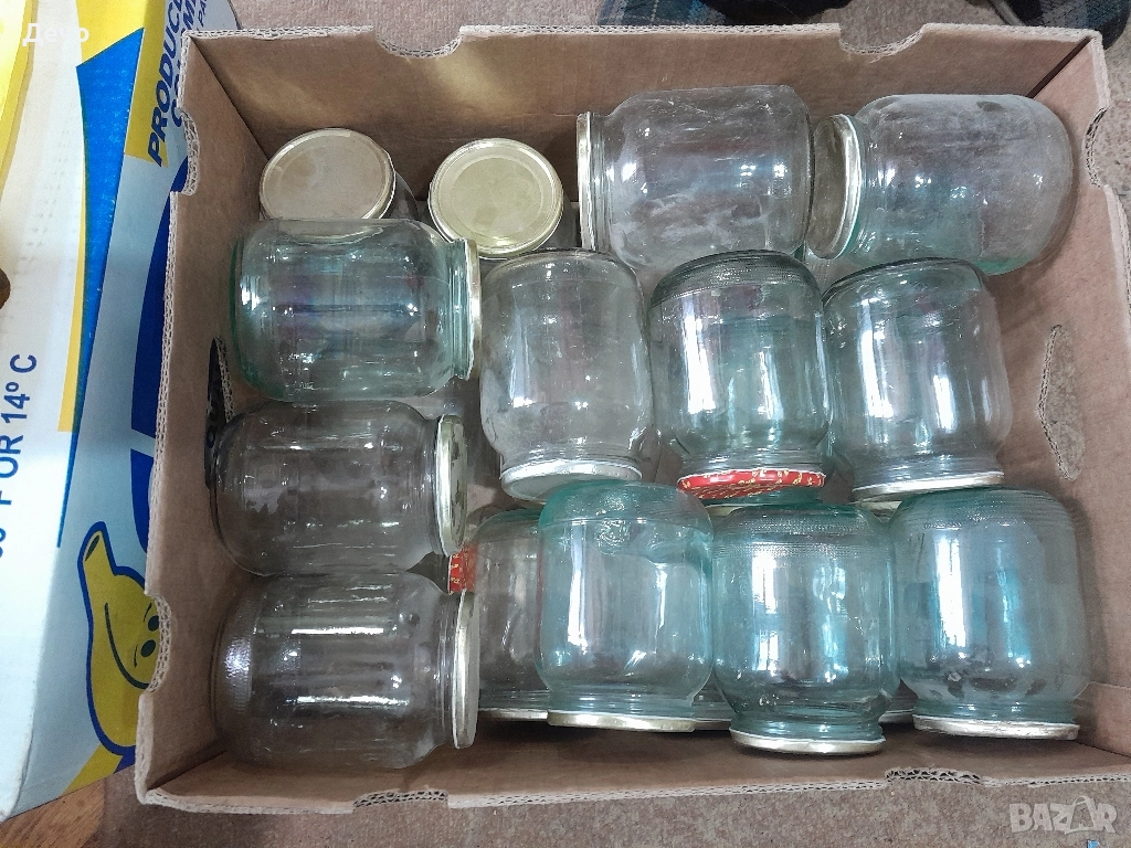 17 Броя Буркани тип ОМНИЯ 0.8Л 17 , снимка 1