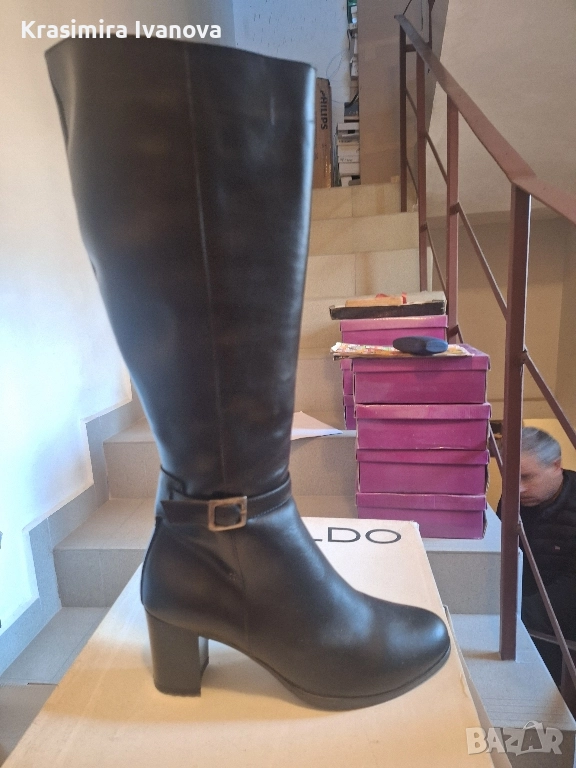 нови ботуши на Габина естествена кожа , снимка 1