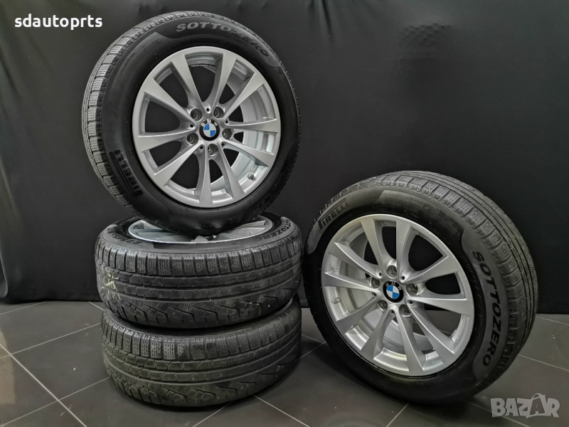 17" BMW джанти Style 395 Зимни гуми Датчици БМВ F30 F31 F32 F34 F10 F1, снимка 1
