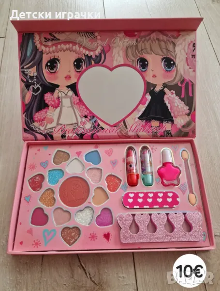 Детски гримове комплект в кутия, снимка 1