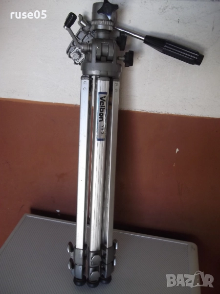 Фото статив*Velbon VS-3 24"до50"инча*професионален алуминиев, снимка 1