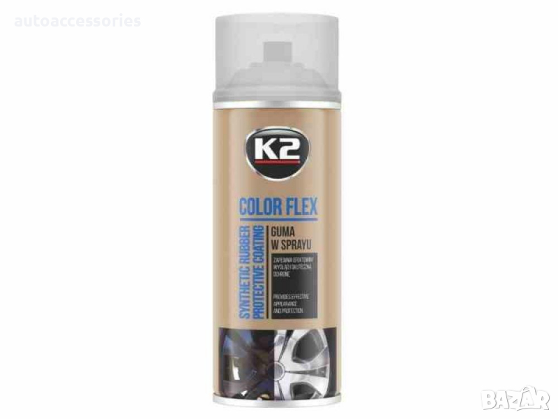 3000053317 Спрей гумена боя COLOR FLEX Gum , прозрачен, 400 мл K2-01386, снимка 1