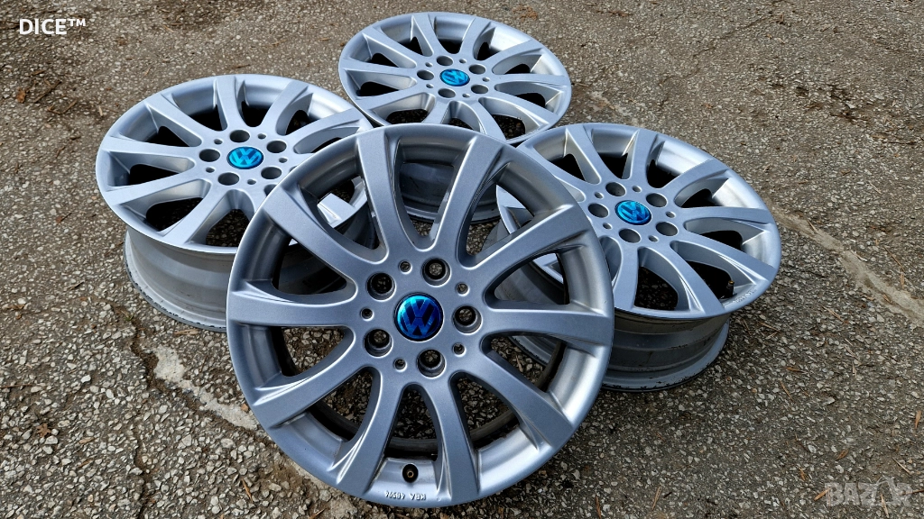 VW 16 5х112 лети джанти Фолксваген Ауди Шкода Сеат. Volkswagen 5x112, снимка 1