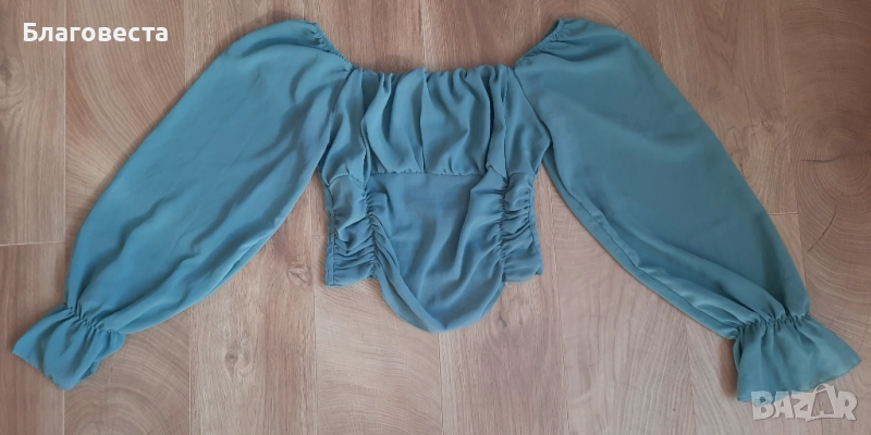 Блуза с шифонени ръкави , снимка 1