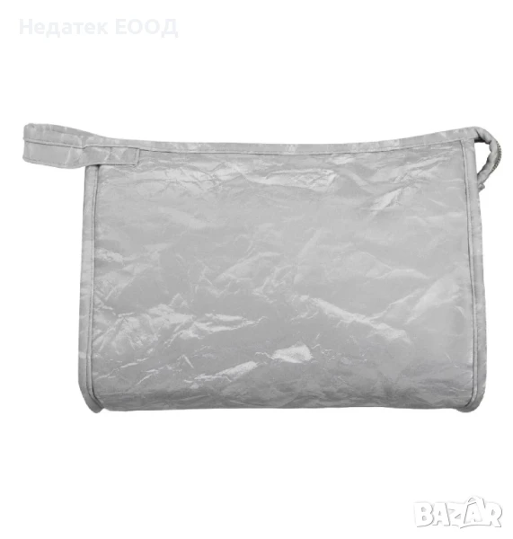 Несесер за таолетни принадлежности, Сив, 26x10x19см., снимка 1