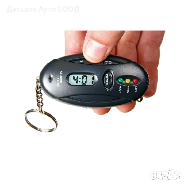 Mногофункционален преносим 4 в 1 тестер за алкохол, снимка 1
