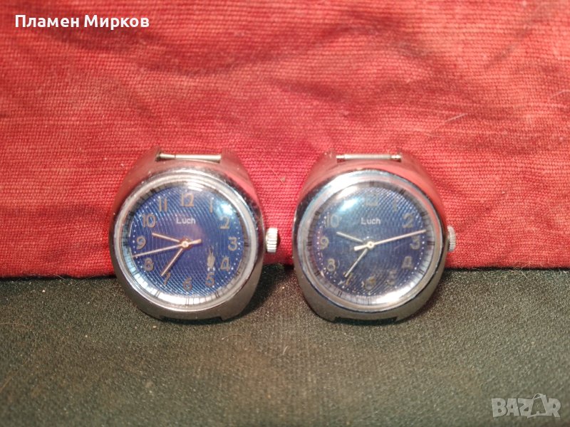 Два руски ръчни часовника LUCH, снимка 1