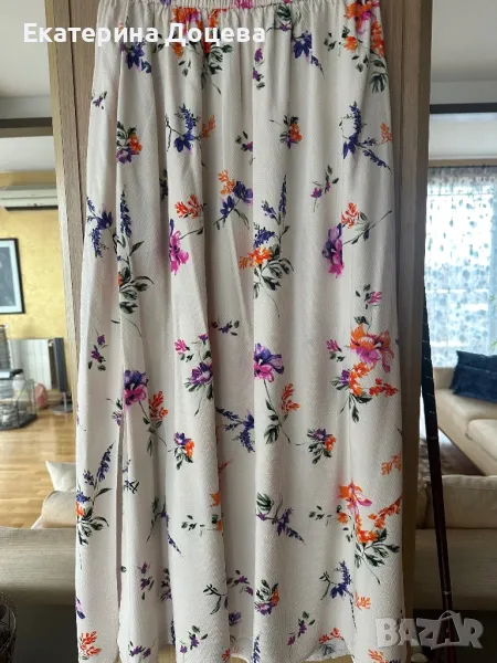 Цветна пола с цепки отстрани, снимка 1