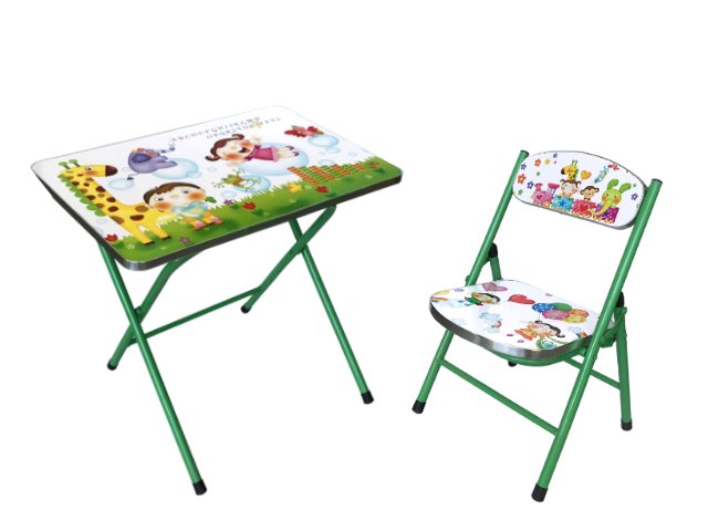Сгъваема детска маса със столче с Жираф или Кола в Мебели за детската стая  в гр. Варна - ID38747568 — Bazar.bg