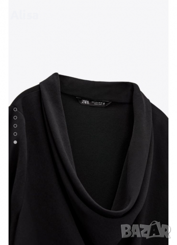  Дамска блуза на Зара, снимка 3 - Корсети, бюстиета, топове - 36333741