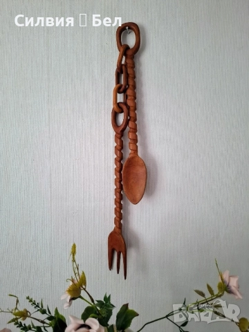 Декоративни прибори от дърво , снимка 2 - Декорация за дома - 51731262