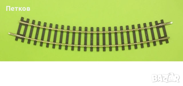 Извити релси R1 за влакче мащаб H0, PIKO A-track.