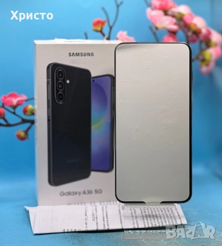 НОВ!!! Samsung Galaxy A36, 8GB RAM, 256GB, 5G, Awesome Graphite, снимка 3 - Samsung - 53716268