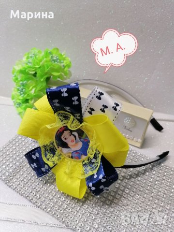 disney коллекция принцеса Снежанка, снимка 2 - Шноли, диадеми, ленти - 34191947