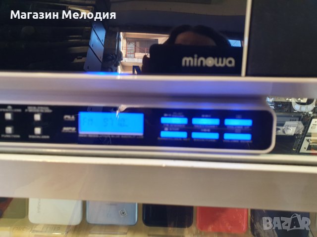 Аудиосистема Minowa Z-533-PM3UCi Има диск, радио, usb, aux. Има дистанционно.  В отлично техническо , снимка 6 - Аудиосистеми - 44198544