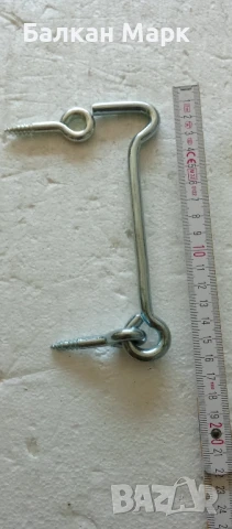 Кука с питон, Райбер,за врати, прозорци– 160 мм / 8 мм | Внос от Германия 🇩🇪 , снимка 1