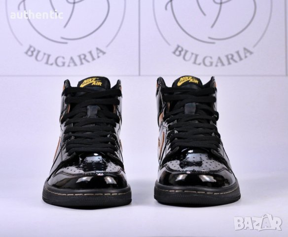 Nike Air Jordan 1 High Dark Mocha, Gold, Hyper Royal Мъжки Дамски Маратонки, снимка 13 - Спортни обувки - 34438699