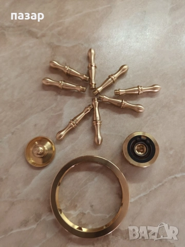 Морски бронзов лот отлична изработка, снимка 6 - Антикварни и старинни предмети - 53654398