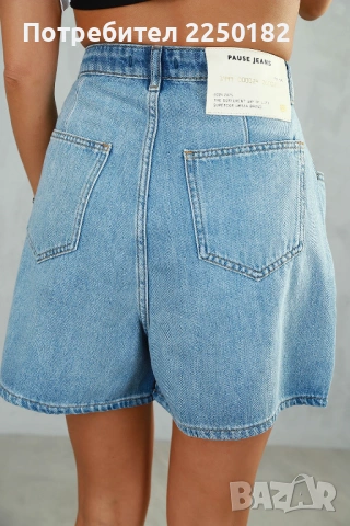 Pause Jeans къси дънки!, снимка 6 - Къси панталони и бермуди - 53627255