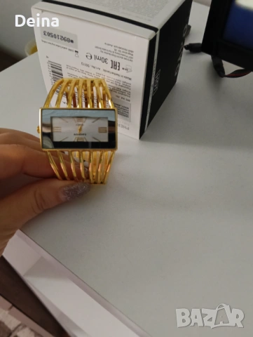 Нов дамски часовник тип гривна , снимка 3 - Дамски - 53334685