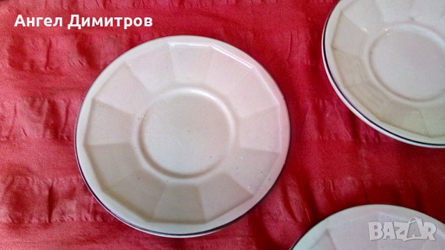 Стар високачествен оригинален порцелан Гърция 4 чинии нови , снимка 10 - Антикварни и старинни предмети - 39068624