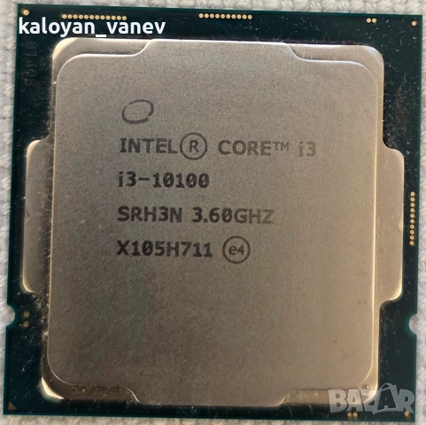 Процесор Intel Core i3-10100 3.60GHz LGA1200