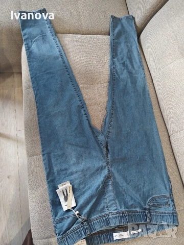 Дамски дънки голям размер, снимка 1