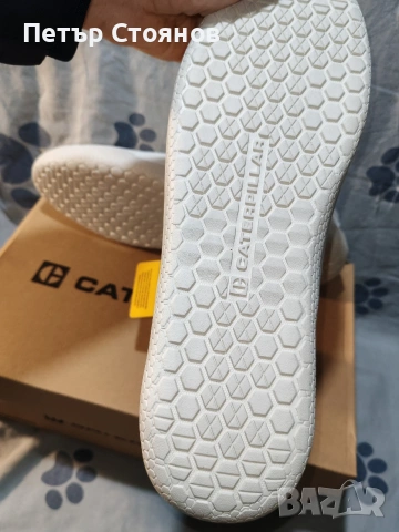 Мъжки сникърси от естествена кожа Caterpillar №46, снимка 9 - Спортно елегантни обувки - 53793068