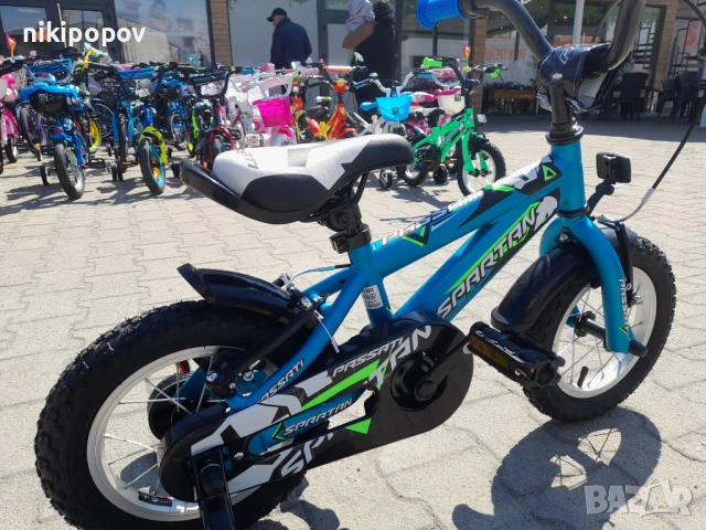 PASSATI Велосипед 12" SPARTAN син, снимка 4 - Велосипеди - 53758925
