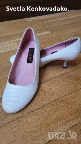 Дамски обувки естѐствѐна кожа̀, снимка 3 - Дамски обувки на ток - 41320112