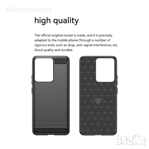 Realme 14 5G / 14T 5G Carbon Fiber Калъф и Протектор, снимка 11 - Калъфи, кейсове - 50653515