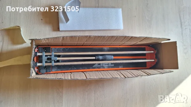Машина за рязане на плочки ръчна Ziel 60см, 12мм 8103