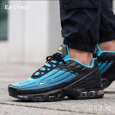 📌Nike Air Max TN 3 Plus Черно и Тюркоаз 41 42 43 44 45 46 Цена 102€ Еконт