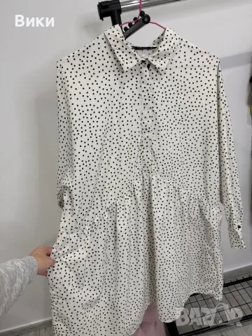 Рокля на Zara в размер XL, подходяща и за L, снимка 12 - Рокли - 48587281