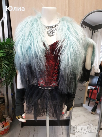 уникален елек от Лама, снимка 2 - Елеци - 51694397