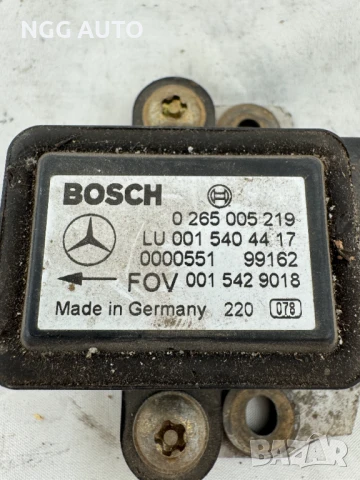 сензор ESP Turn Rate Sensor Mercedes - A0015404417 / A0015429018 / Bosch 0265005219, снимка 2 - Части - 51402890