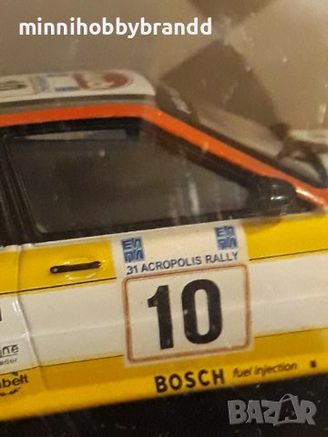 Audi Quattro A2 1984.31 Acropolis Rally WRC. 1.43 Ixo-Deagostini., снимка 8 - Колекции - 41948095