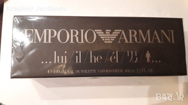 EMPORIO ARMANI HE, снимка 1 - Мъжки парфюми - 38913810