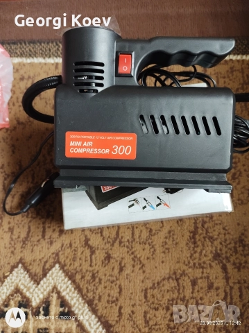 продавам авто компресор за въздух , снимка 2 - Аксесоари и консумативи - 52968894