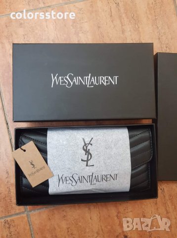 Черен портфейл  YSL код SG79, снимка 2 - Портфейли, портмонета - 35754877
