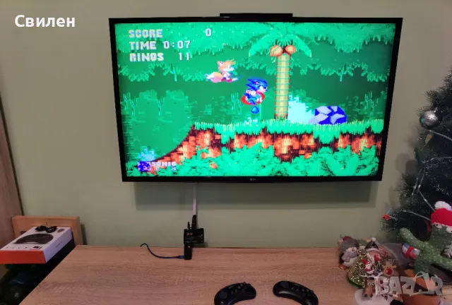 SEGA MEGA DRIVE 2 HDMI с БЕЗЖИЧНИ контролери и 5000 игри, снимка 3 - Други игри и конзоли - 48481660