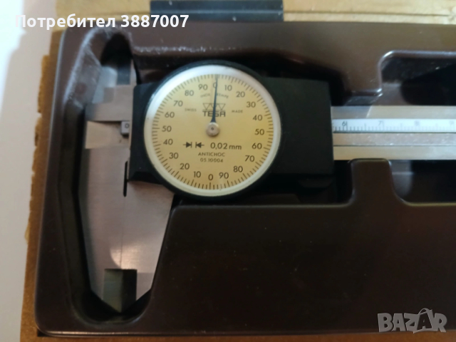 Шублер/Аналогов Tesa Antichoc Swiss Made, снимка 5 - Други машини и части - 53831170