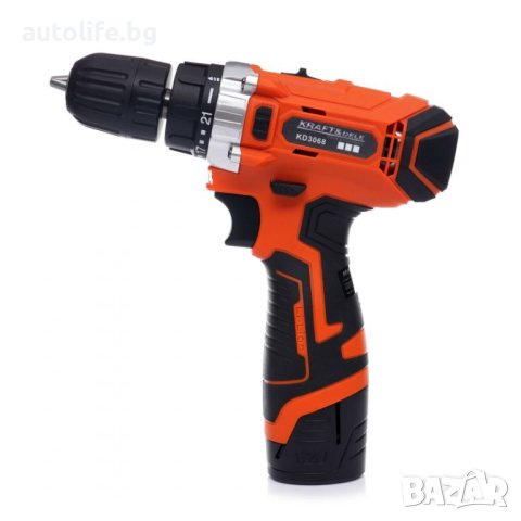 Акумулаторна бормашина винтоверт 12V Li-ion LCD - РАЗПРОДАЖБА, снимка 4 - Бормашини - 40744853