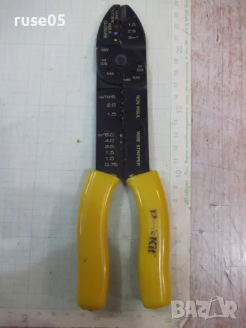 Клещи за кримпване на клеми работещи